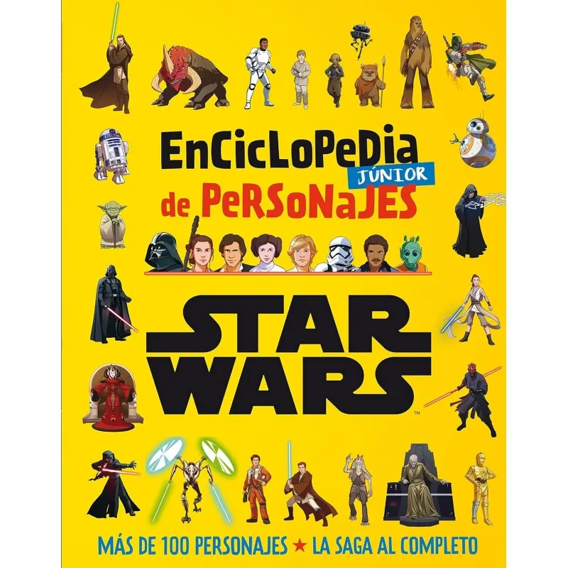 Libro Enciclopedia de personajes Star Wars