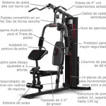 Maquina musculacion Marcy Eclipse HG3000